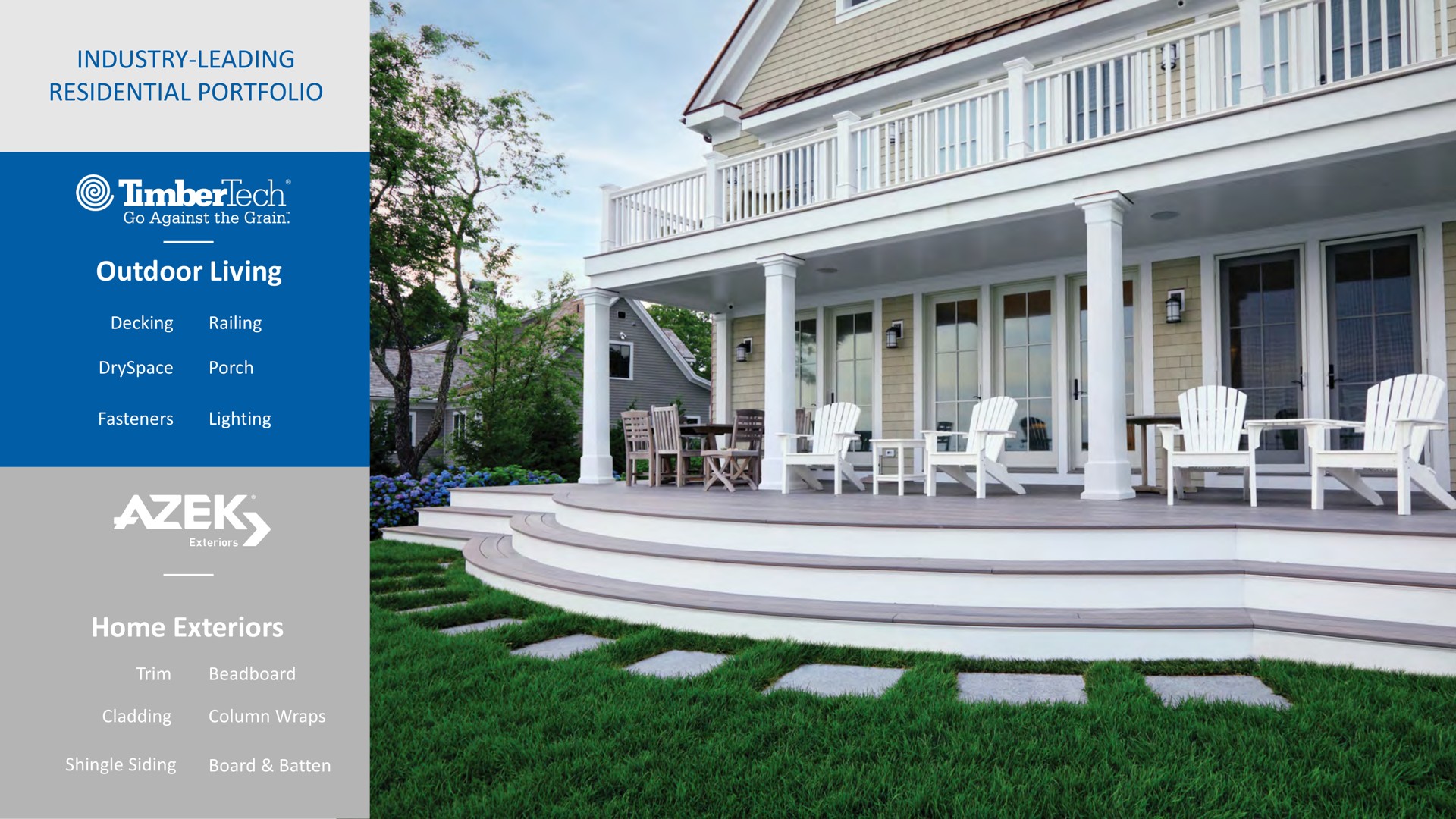 industry leading residential portfolio outdoor living home exteriors | Azek