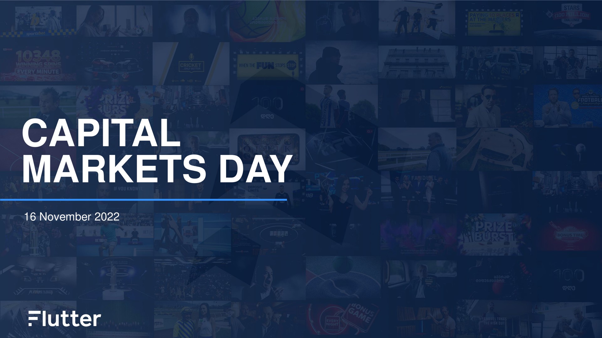 capital markets day of nas | Flutter