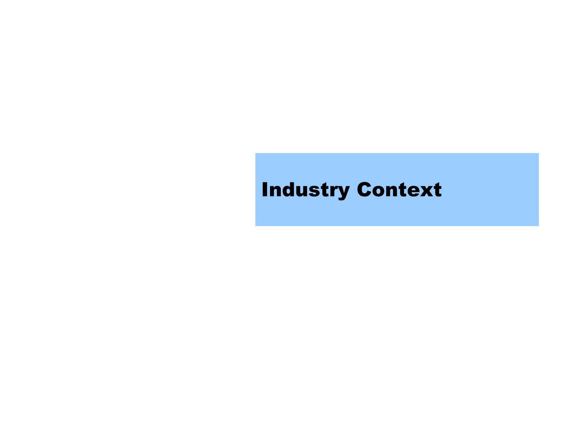 industry context | Pershing Square