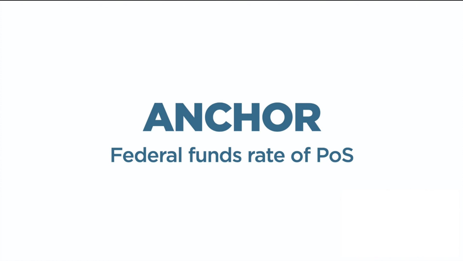 anchor federal funds rate of pos | Terraform Labs
