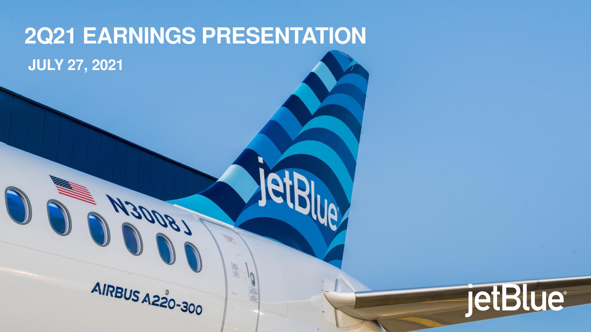 earnings presentation a a | jetBlue