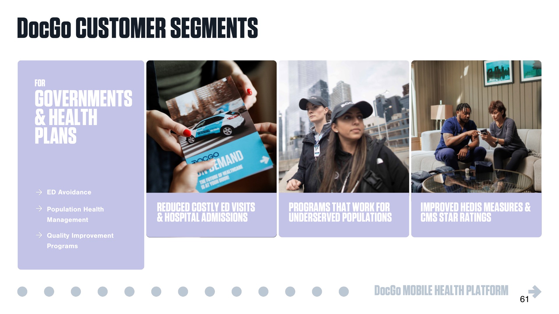 customer segments | DocGo