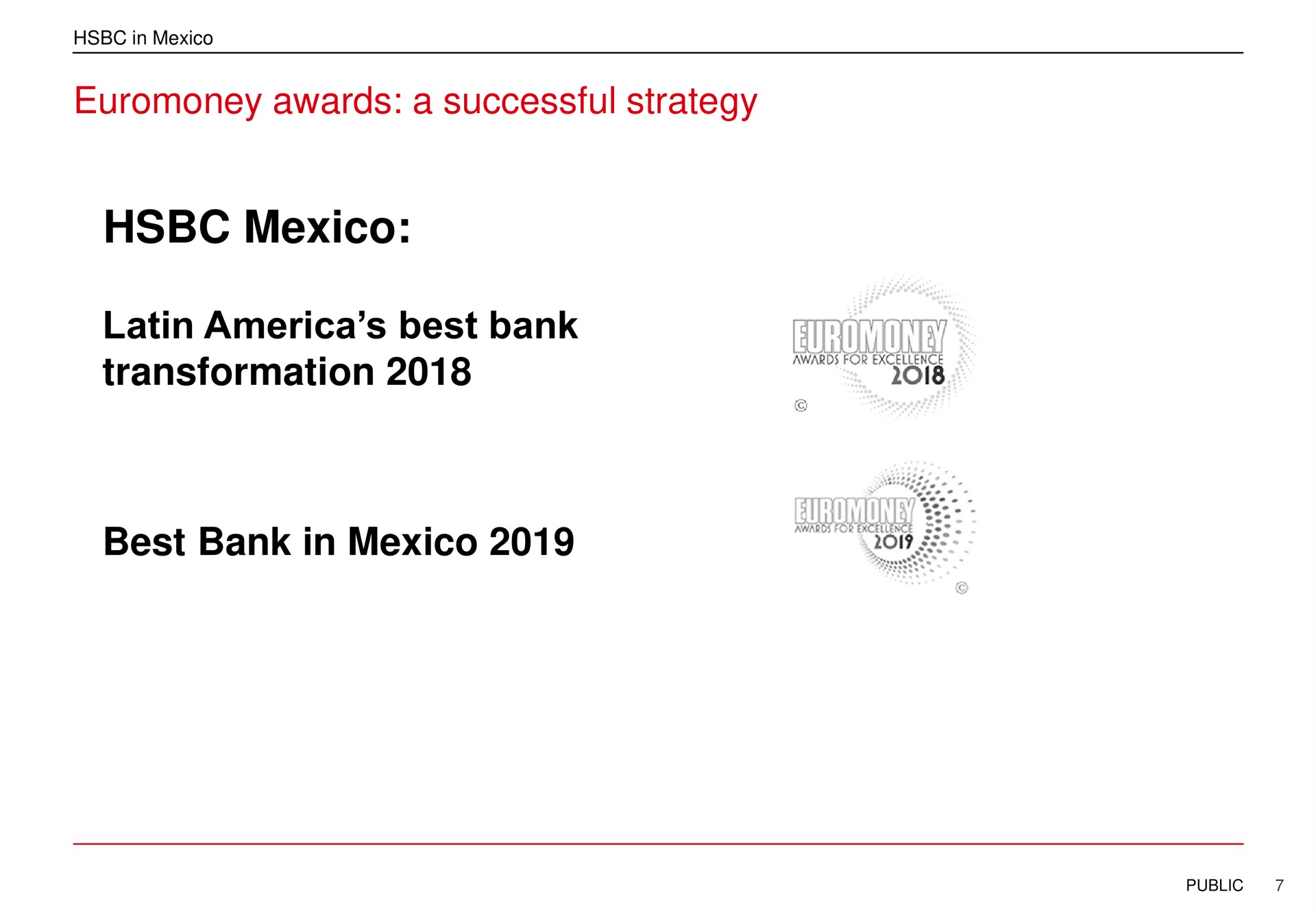 awards a successful strategy best bank transformation best bank in me | HSBC