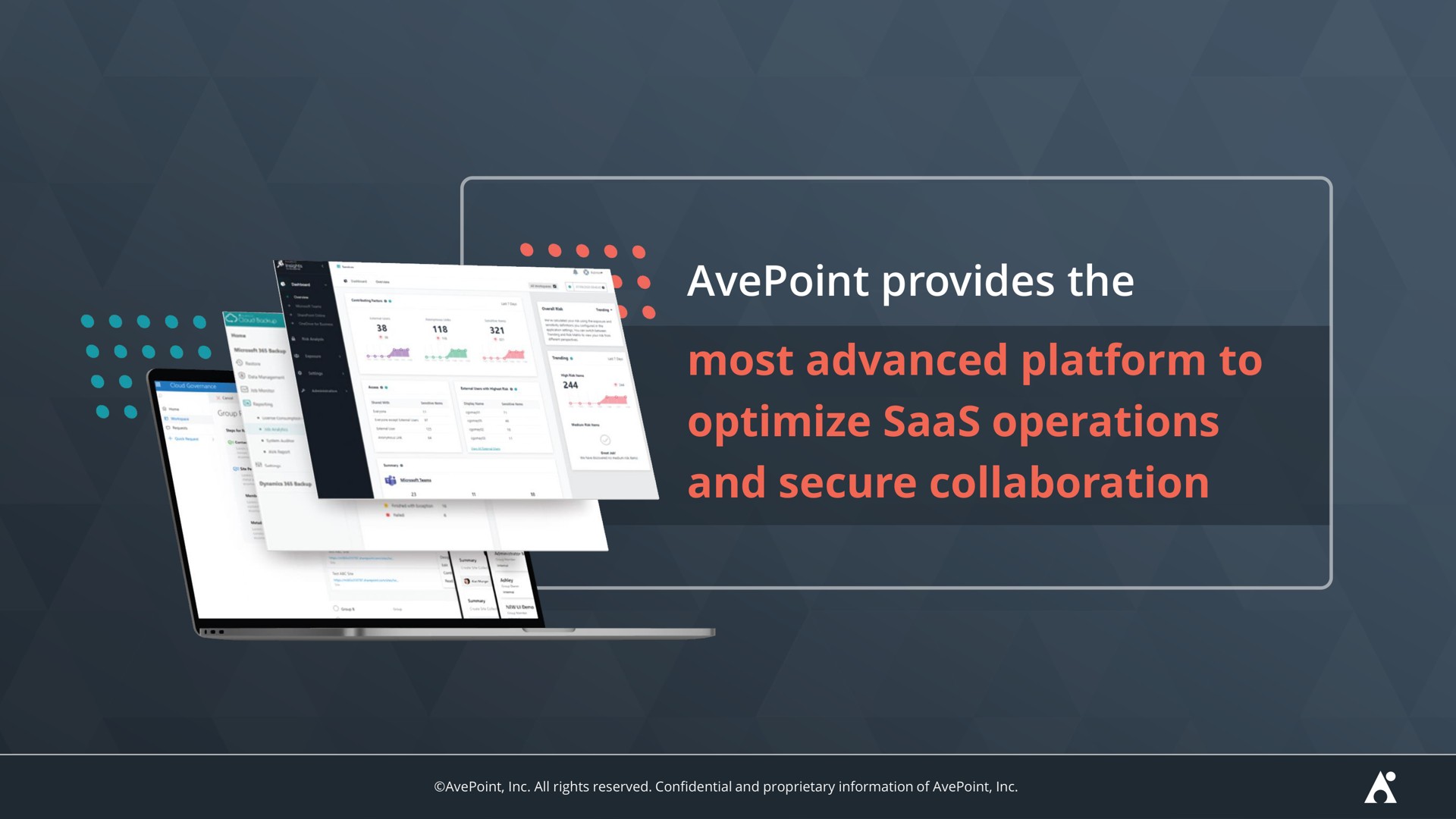 provides the most advanced platform to optimize operations and secure collaboration | AvePoint