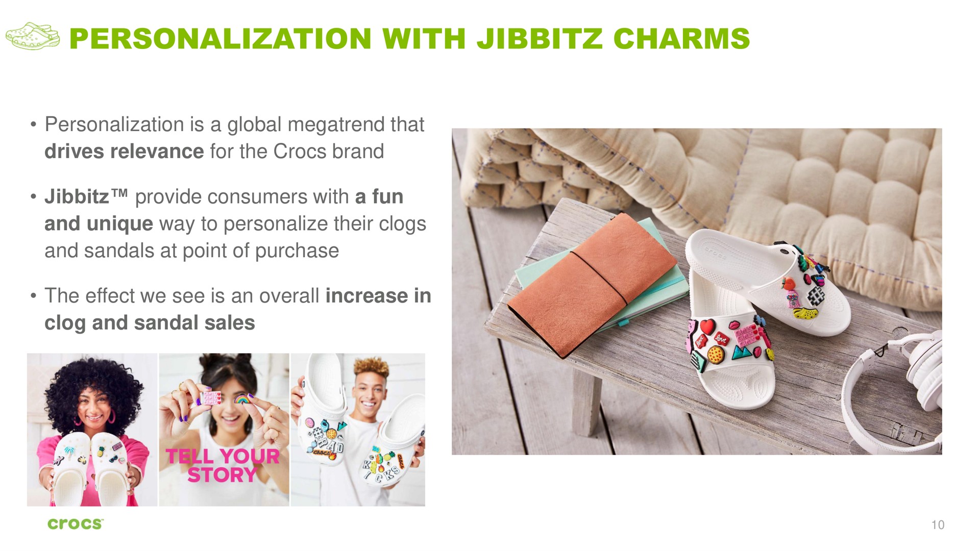 personalization with charms | Crocs