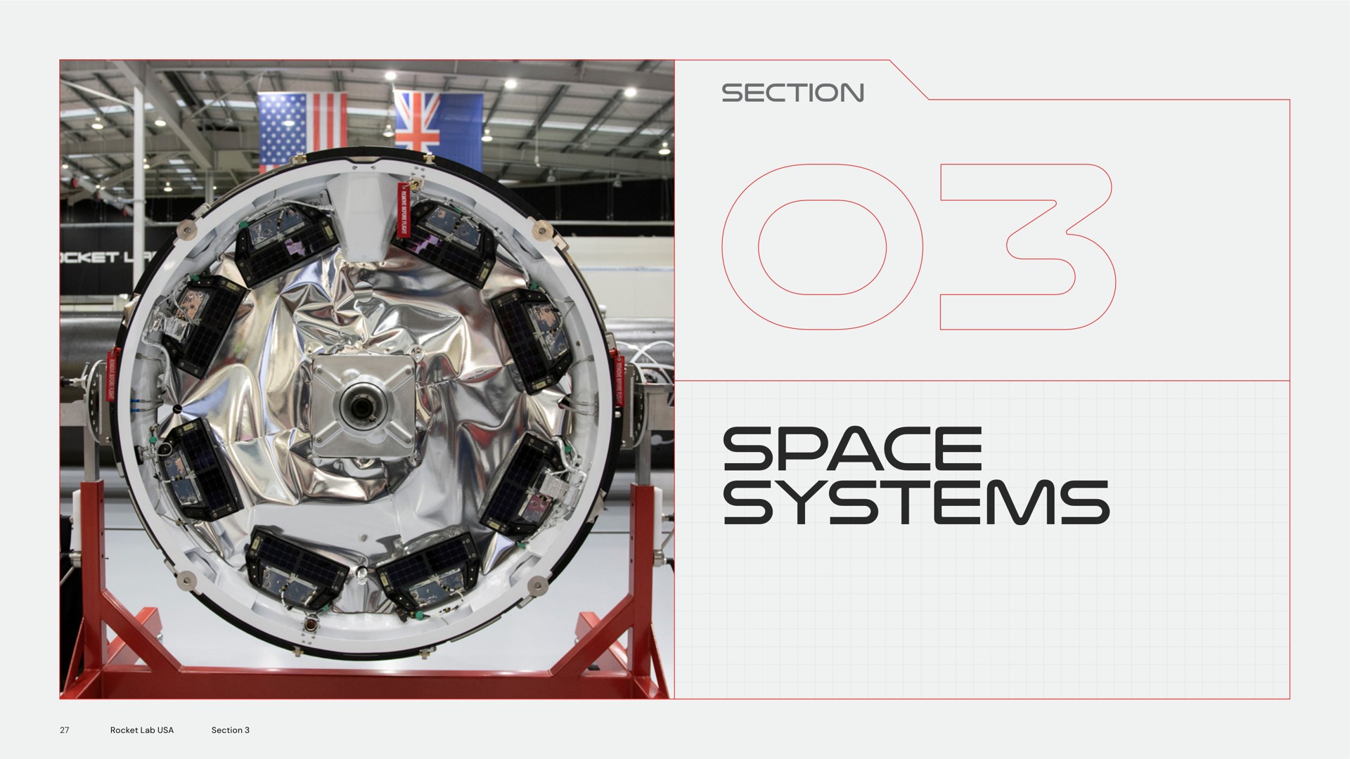 section space systems | Rocket Lab