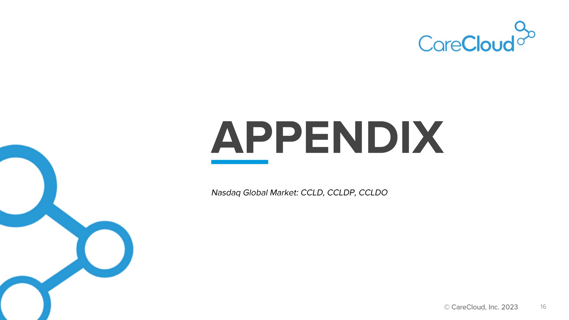 appendix | CareCloud