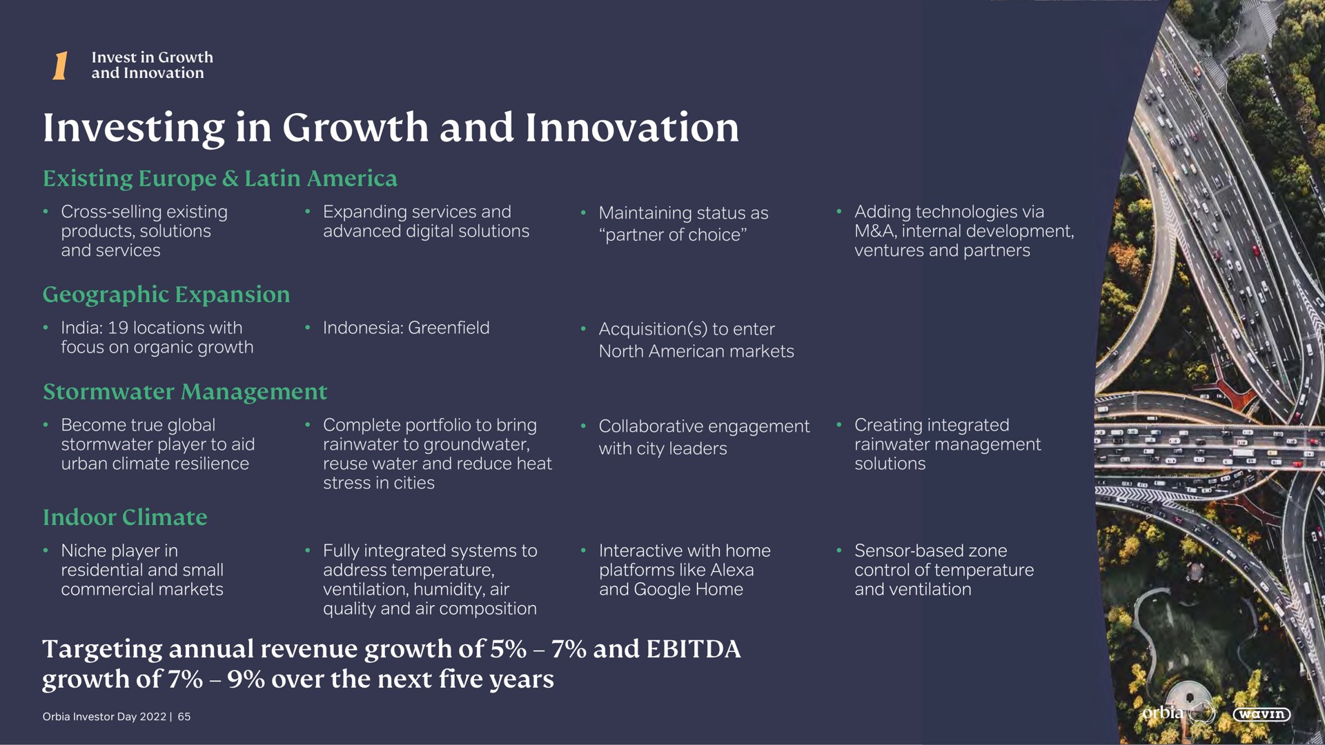 investing in growth and innovation | Orbia