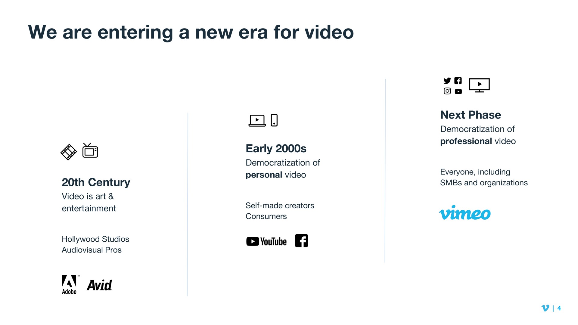 we are entering a new era for video way avid | Vimeo