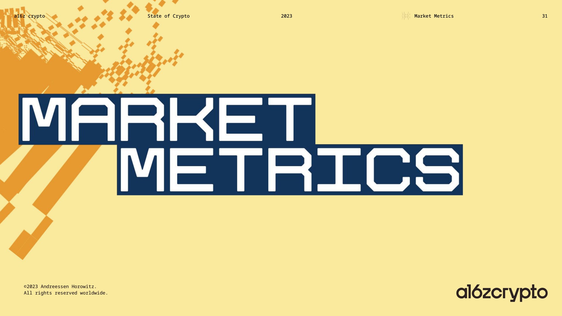 metrics | a16z