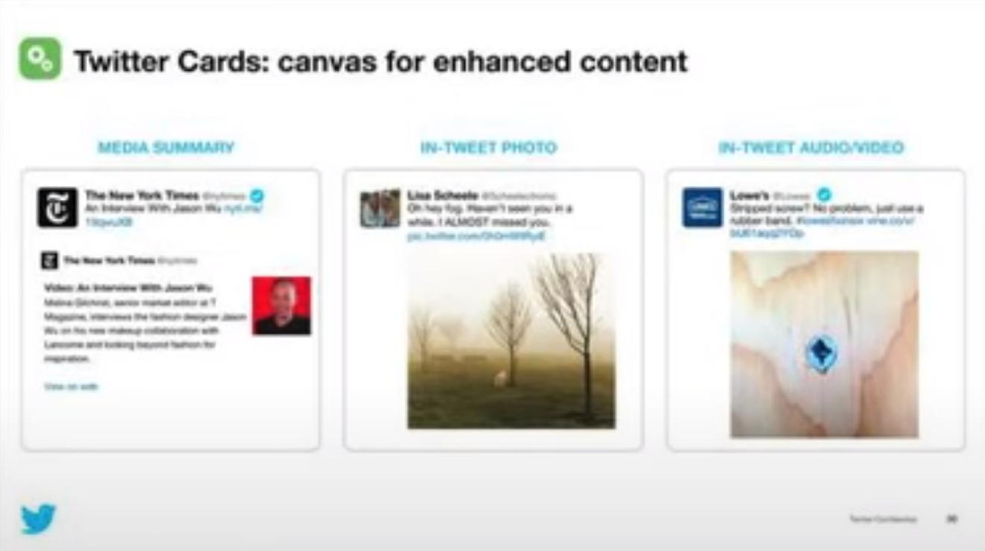 twitter cards canvas for enhanced content | Twitter