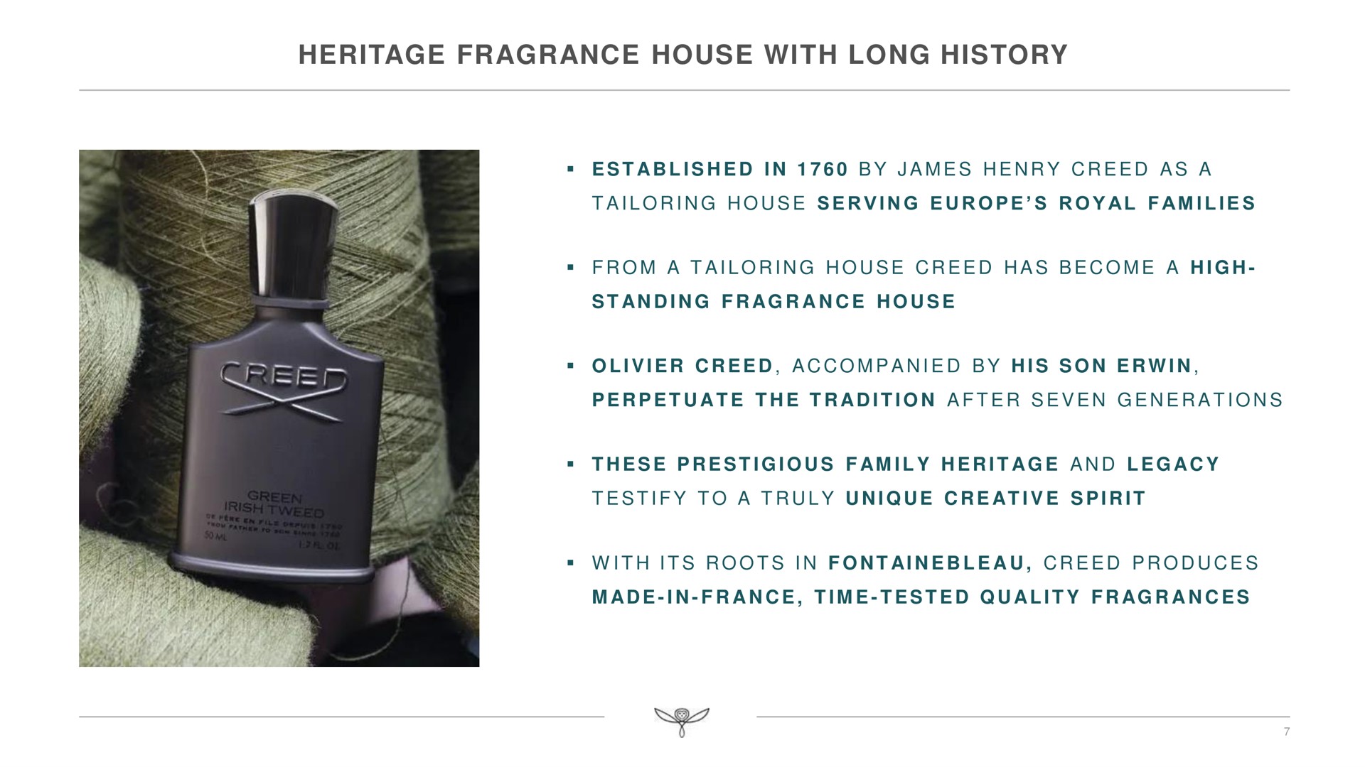 heritage fragrance house with long history | Kering