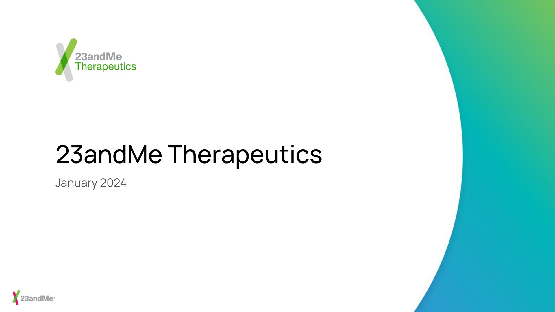 therapeutics | 23andMe