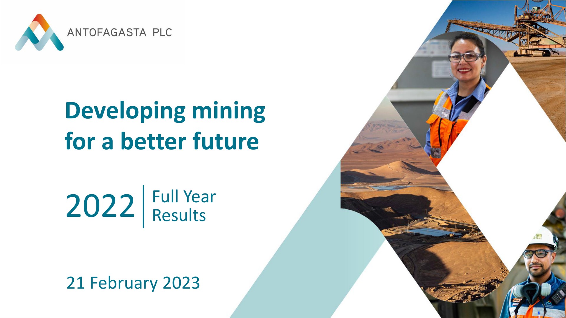 developing mining for a better future full year results an | Antofagasta
