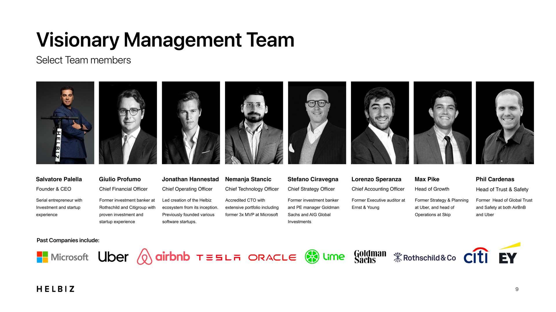 visionary management team be oracle cit | Helbiz