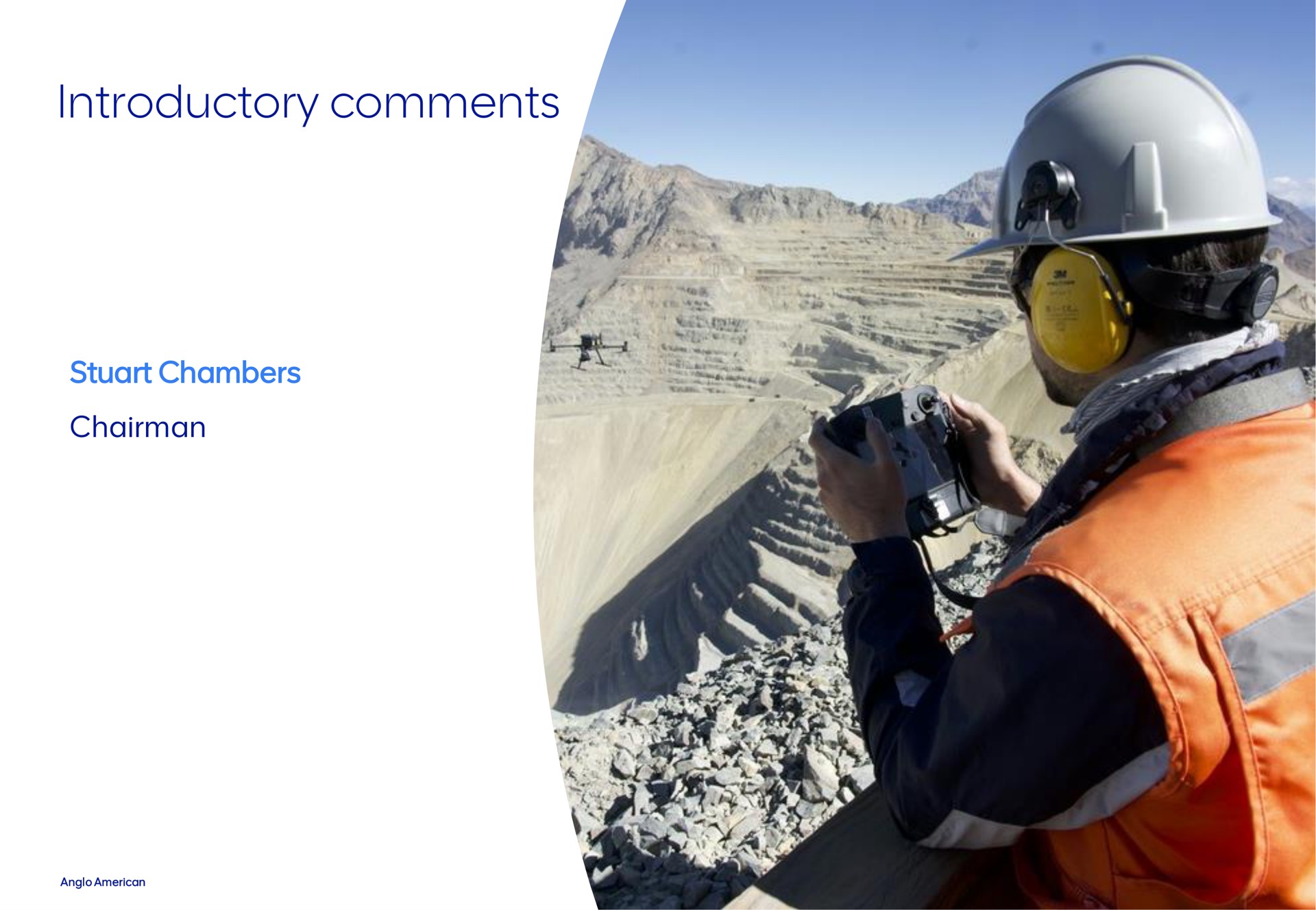 introductory comments | AngloAmerican
