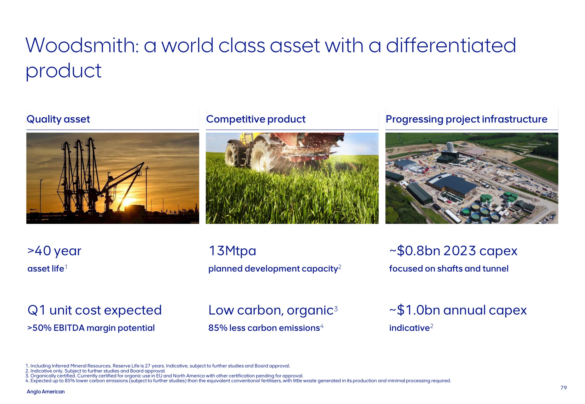 a world class asset with a differentiated product | AngloAmerican