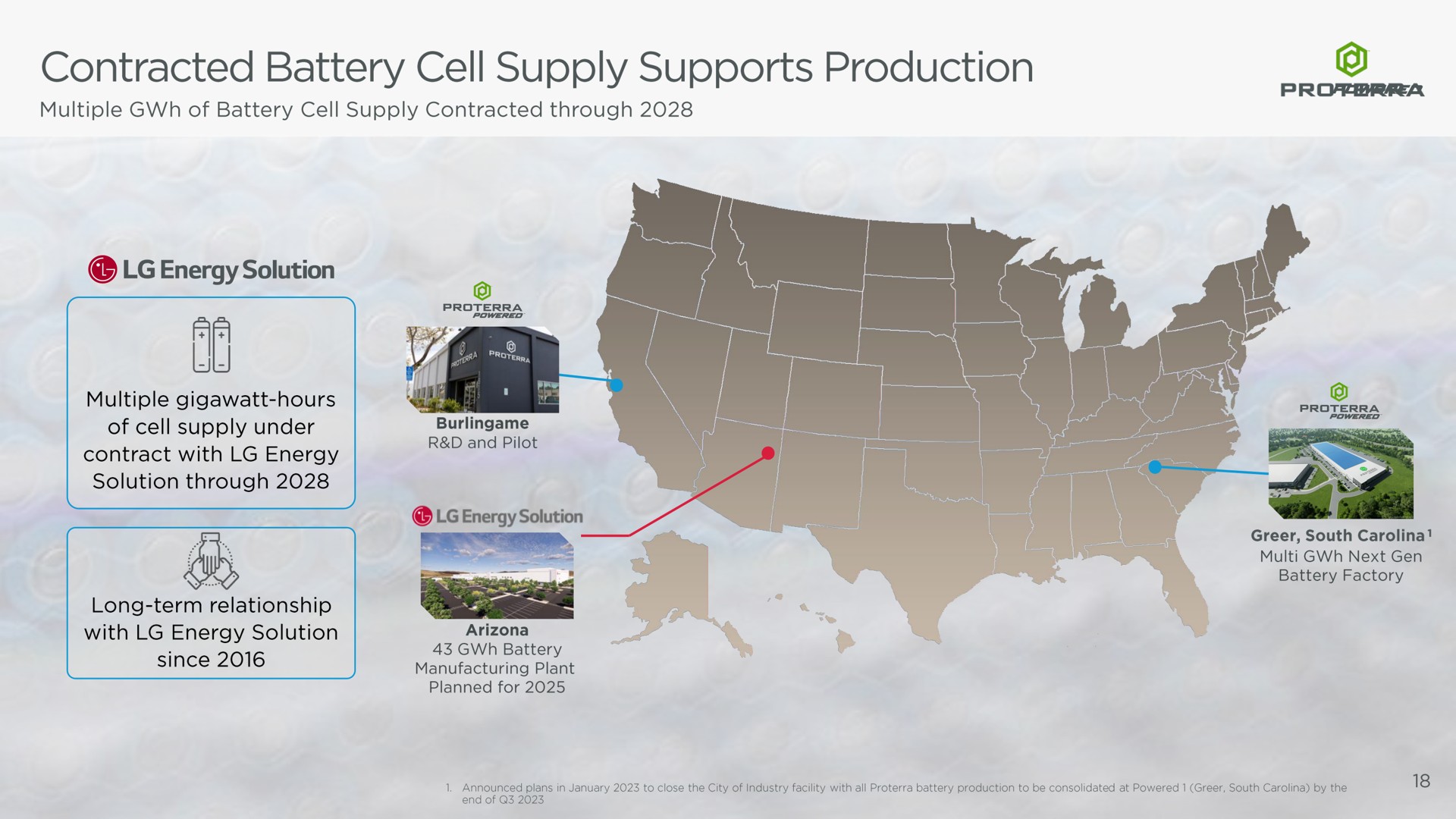 contracted battery cell supply supports production energy solution | Proterra