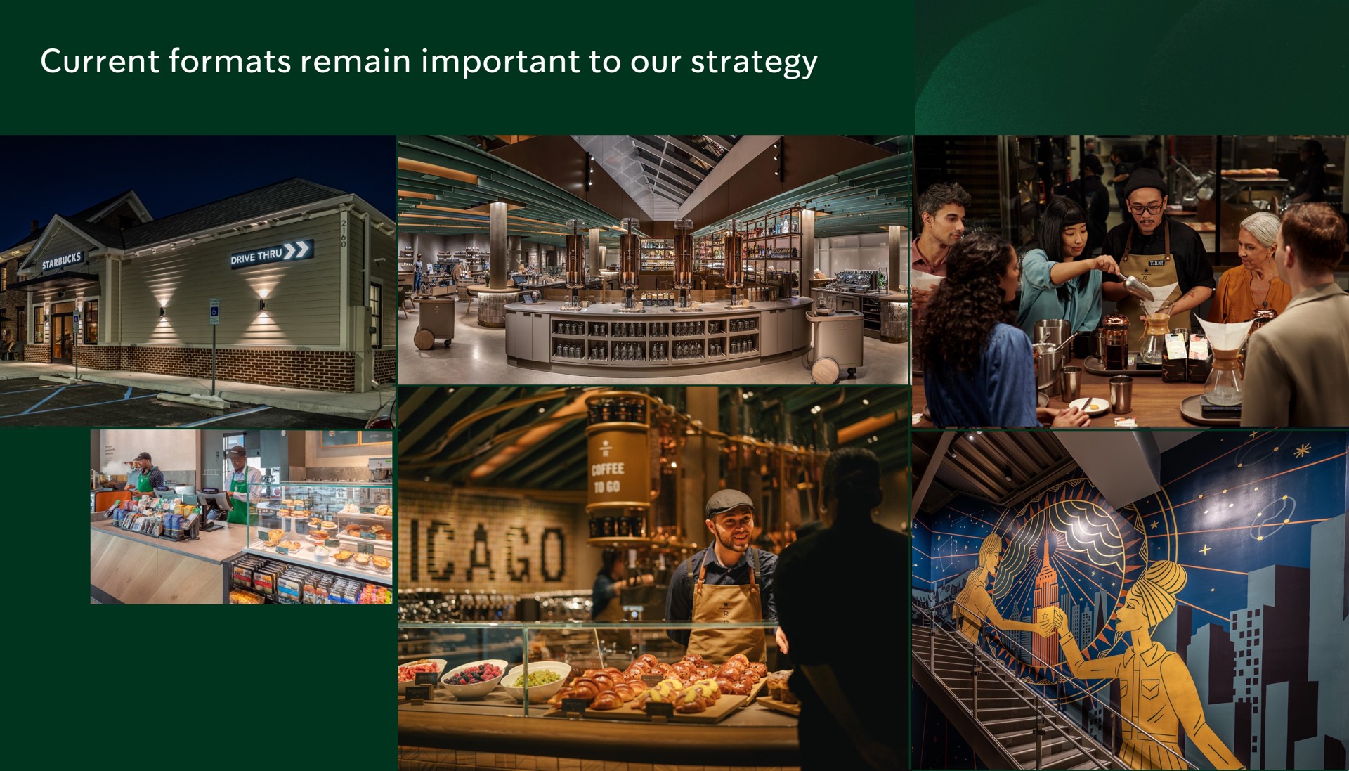 current formats remain important to our strategy | Starbucks