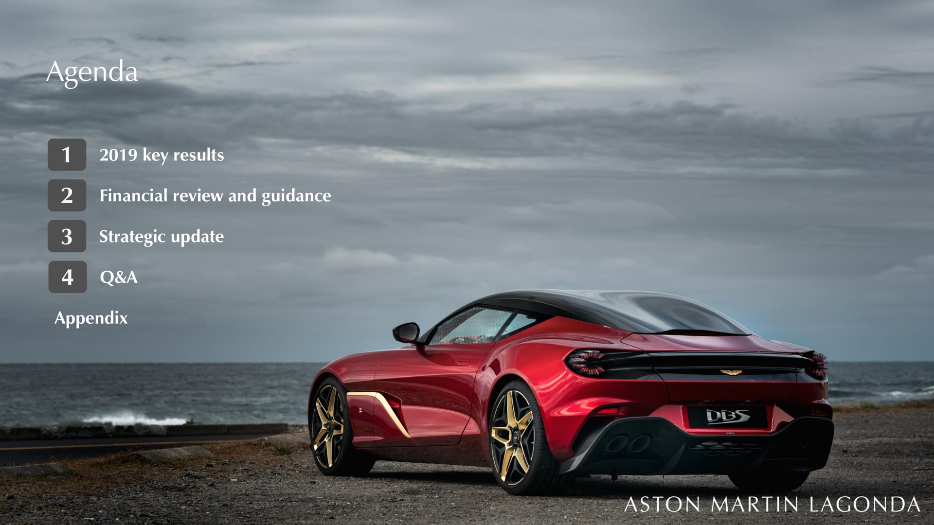 agenda | Aston Martin Lagonda