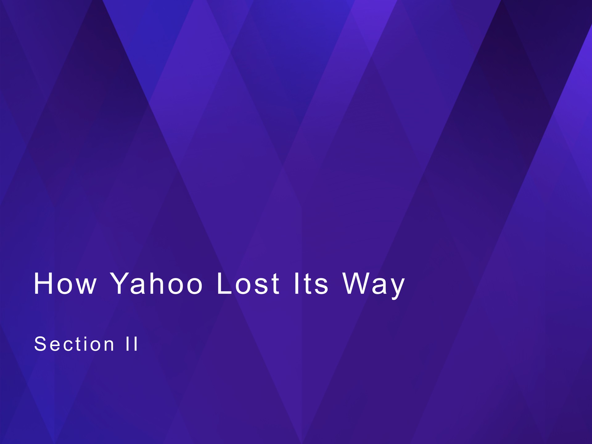 how yahoo lost its way | SpringOwl