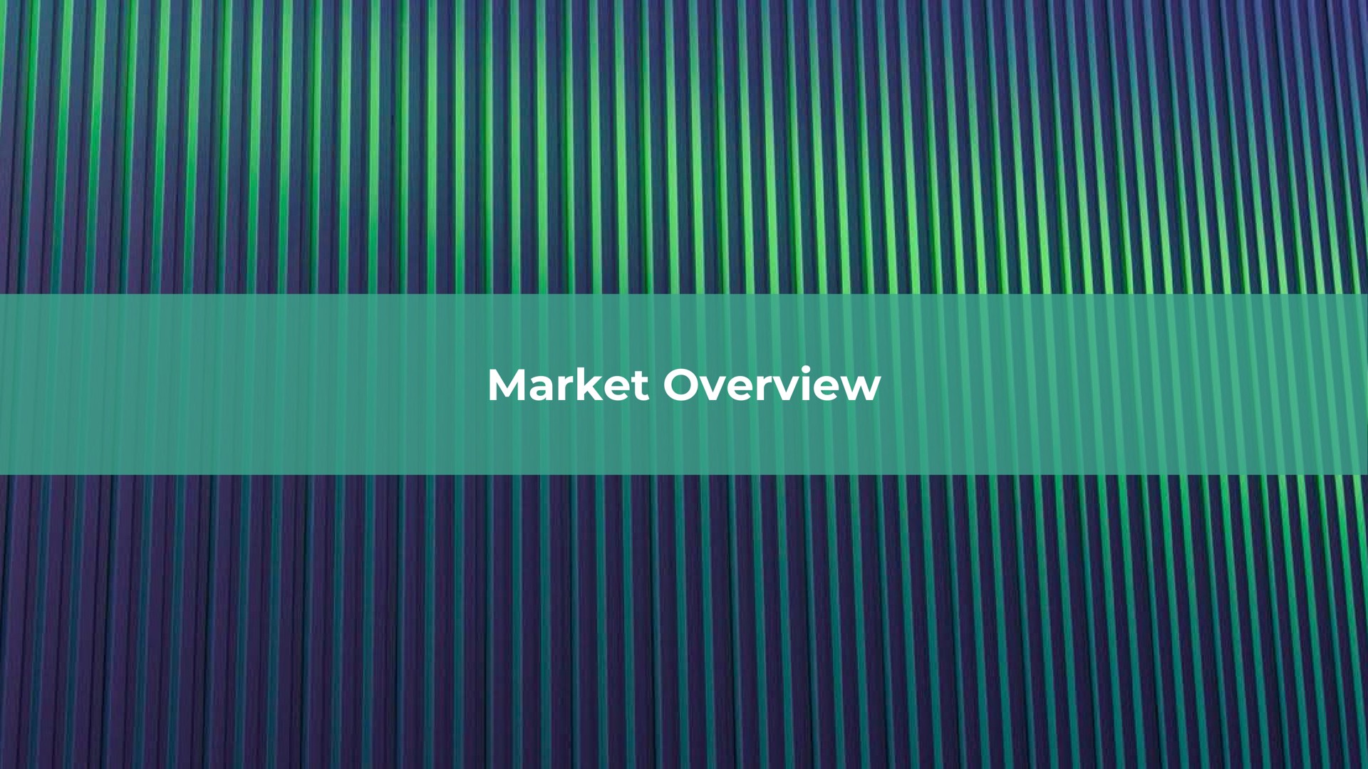 market overview | W3BCLOUD