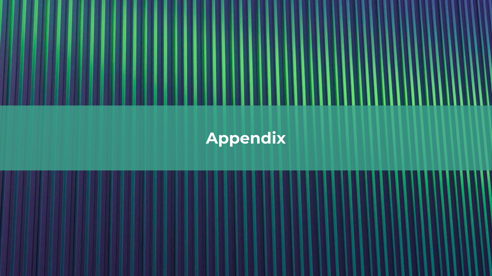 appendix | W3BCLOUD