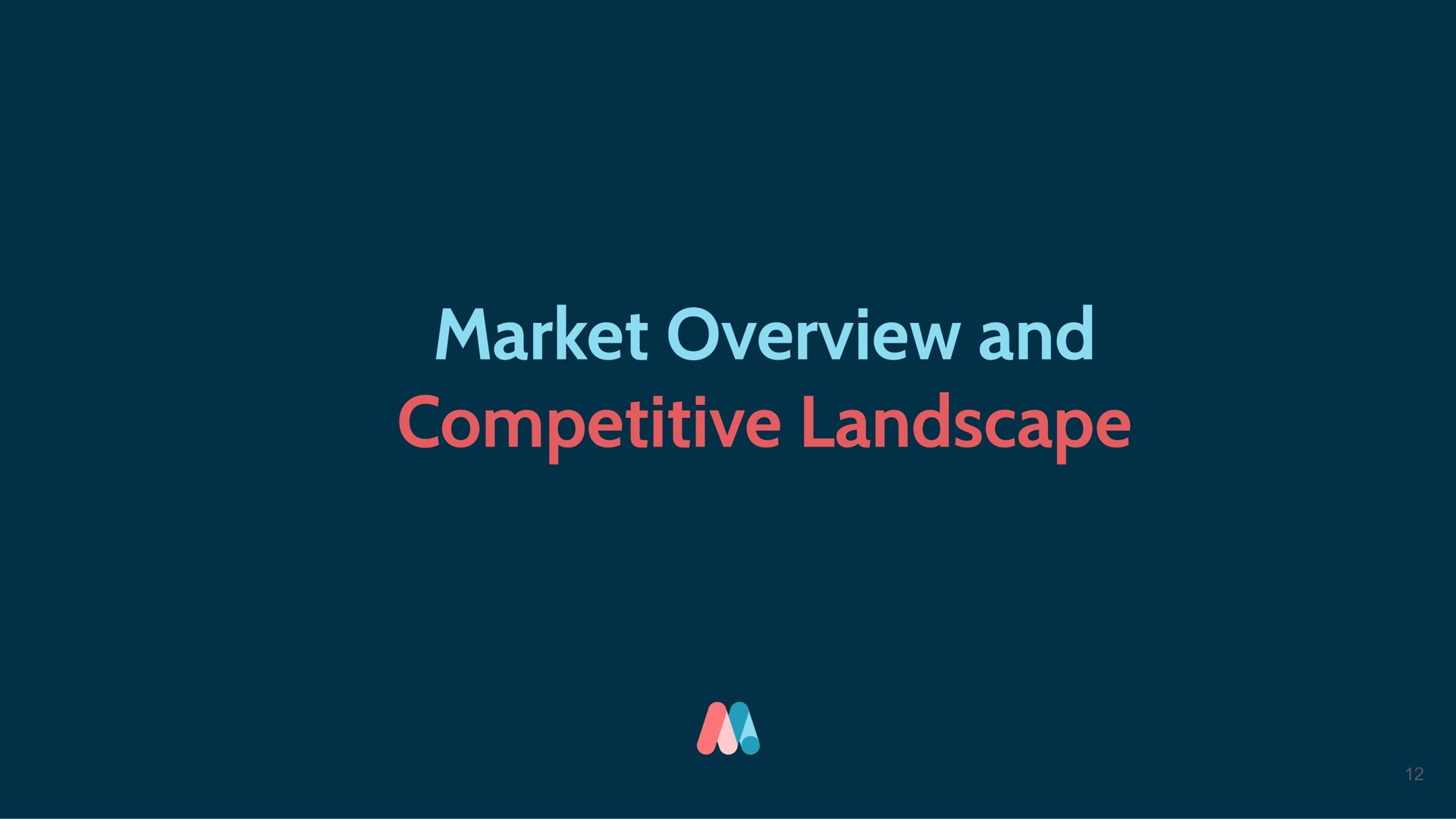 market overview and competitive landscape | Mednow