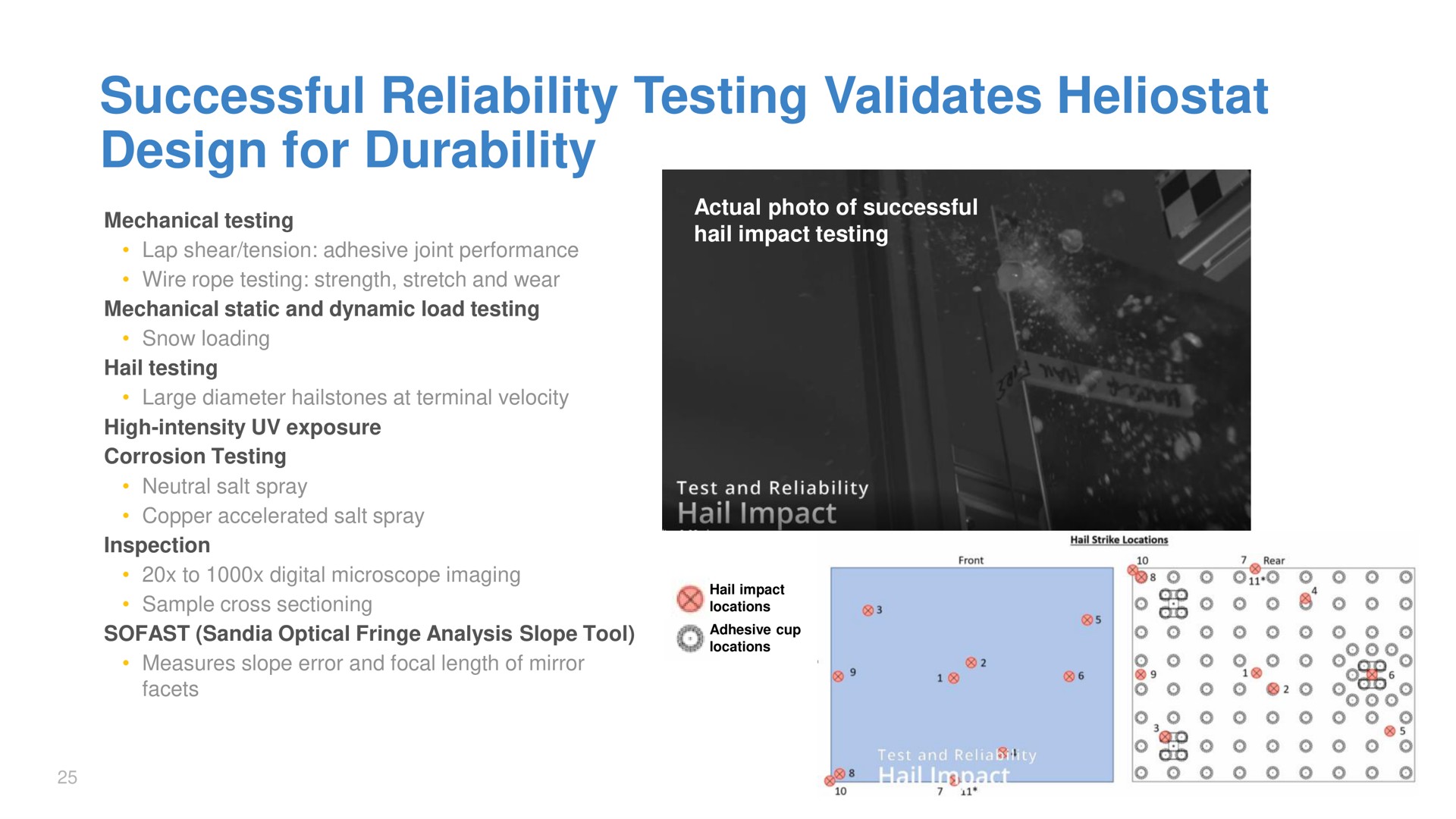 successful reliability testing validates heliostat design for durability | Heliogen