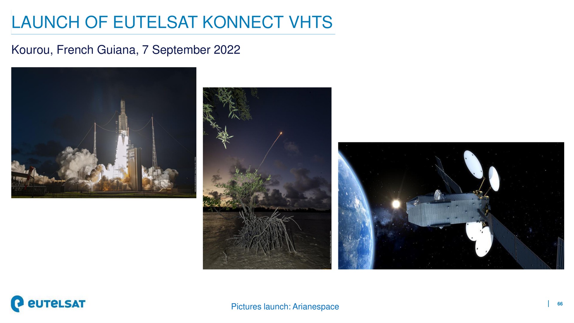 launch of | Eutelsat