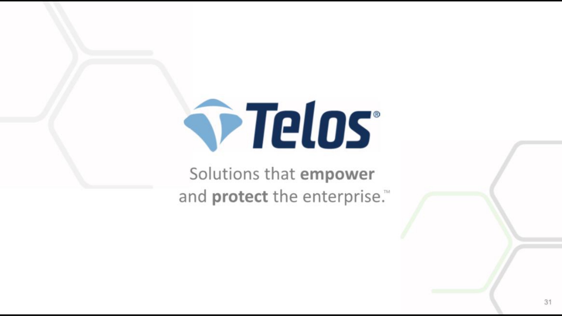 solutions that empower and protect the enterprise | Telos