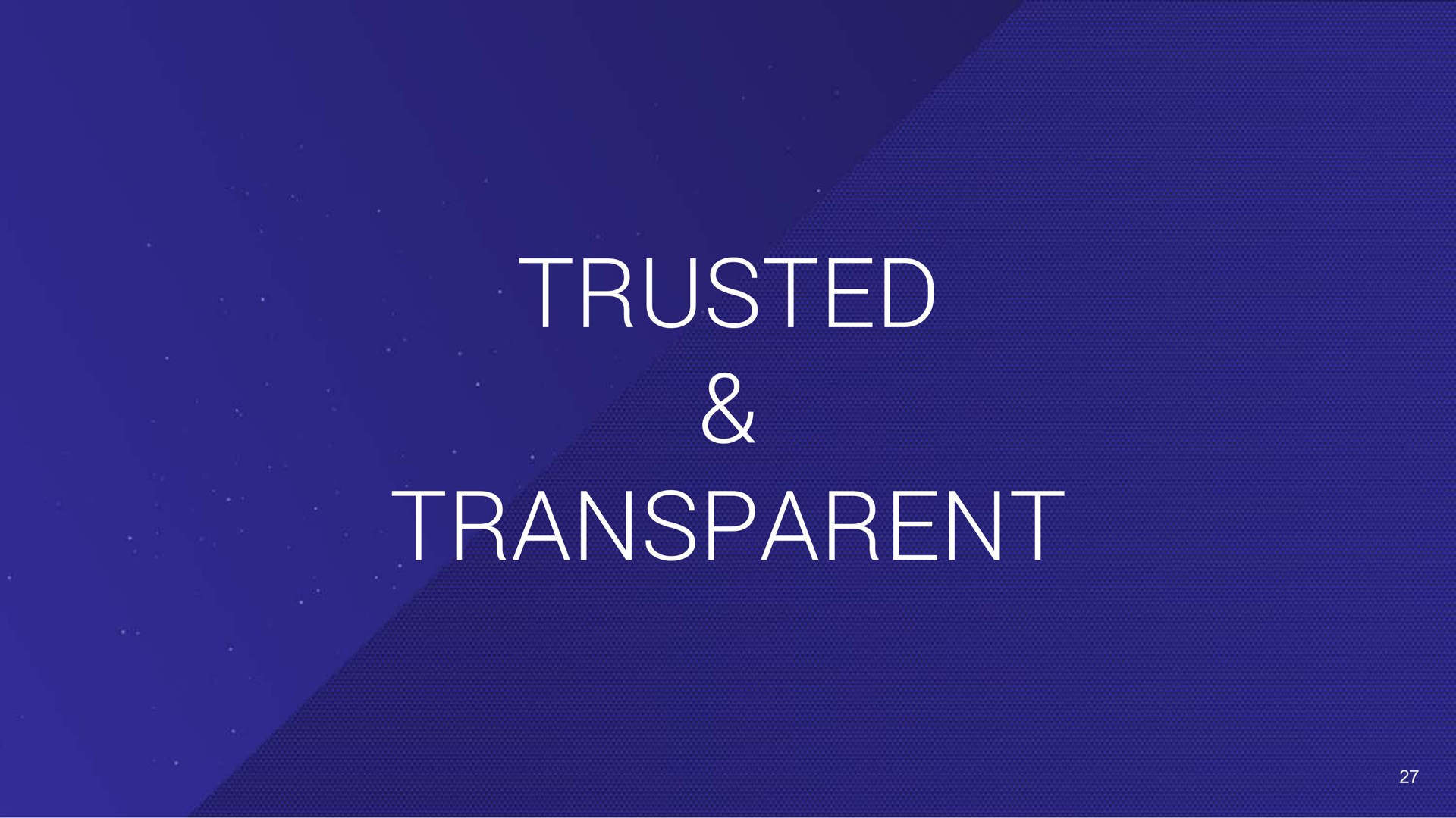trusted transparent pubs aero ante | Voyager Digital