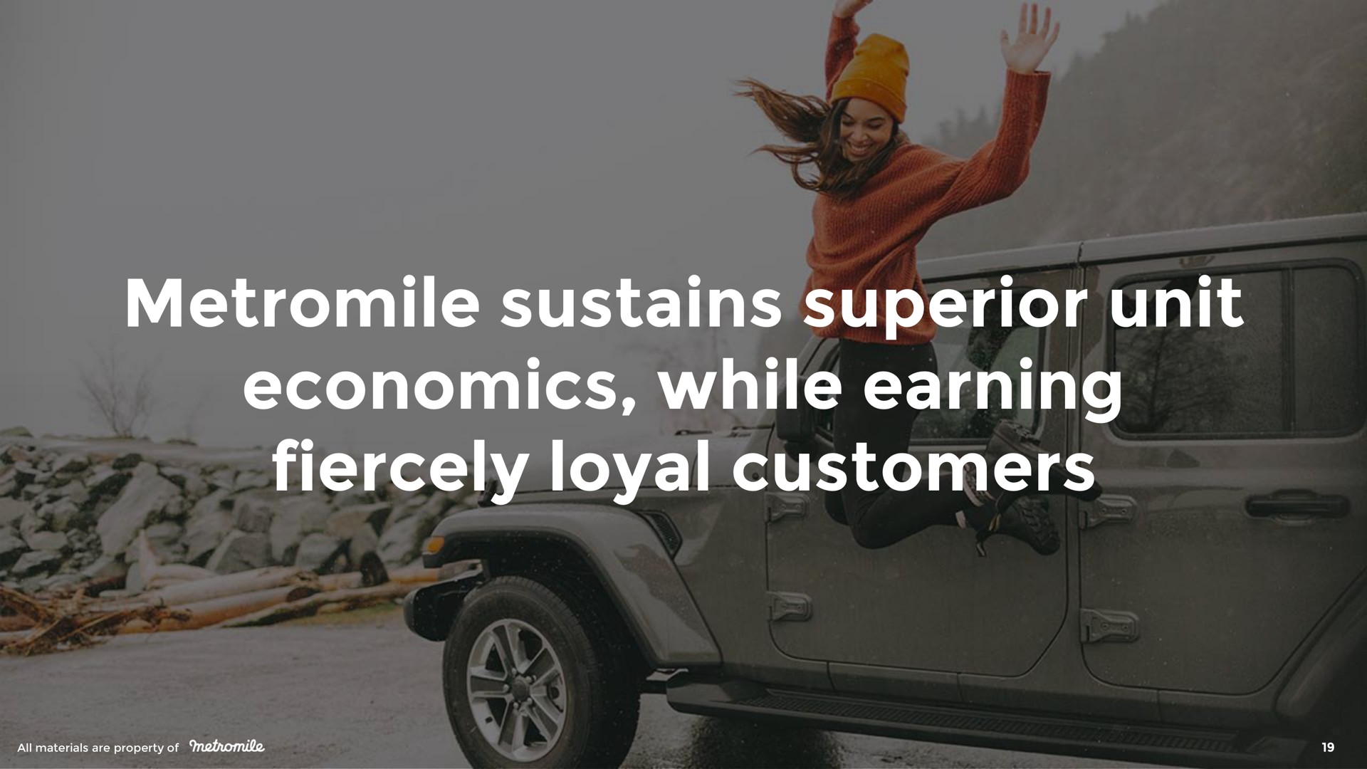 sustains superior unit economics while earning fiercely loyal customers | Metromile
