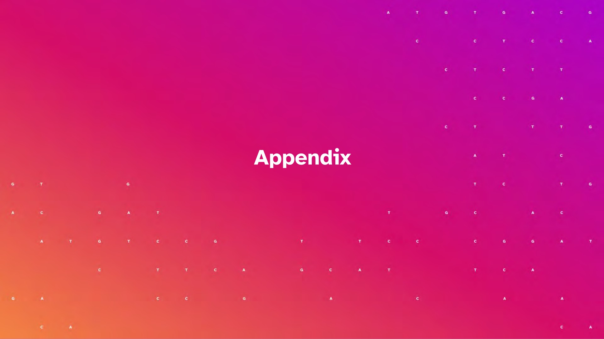 appendix | 23andMe