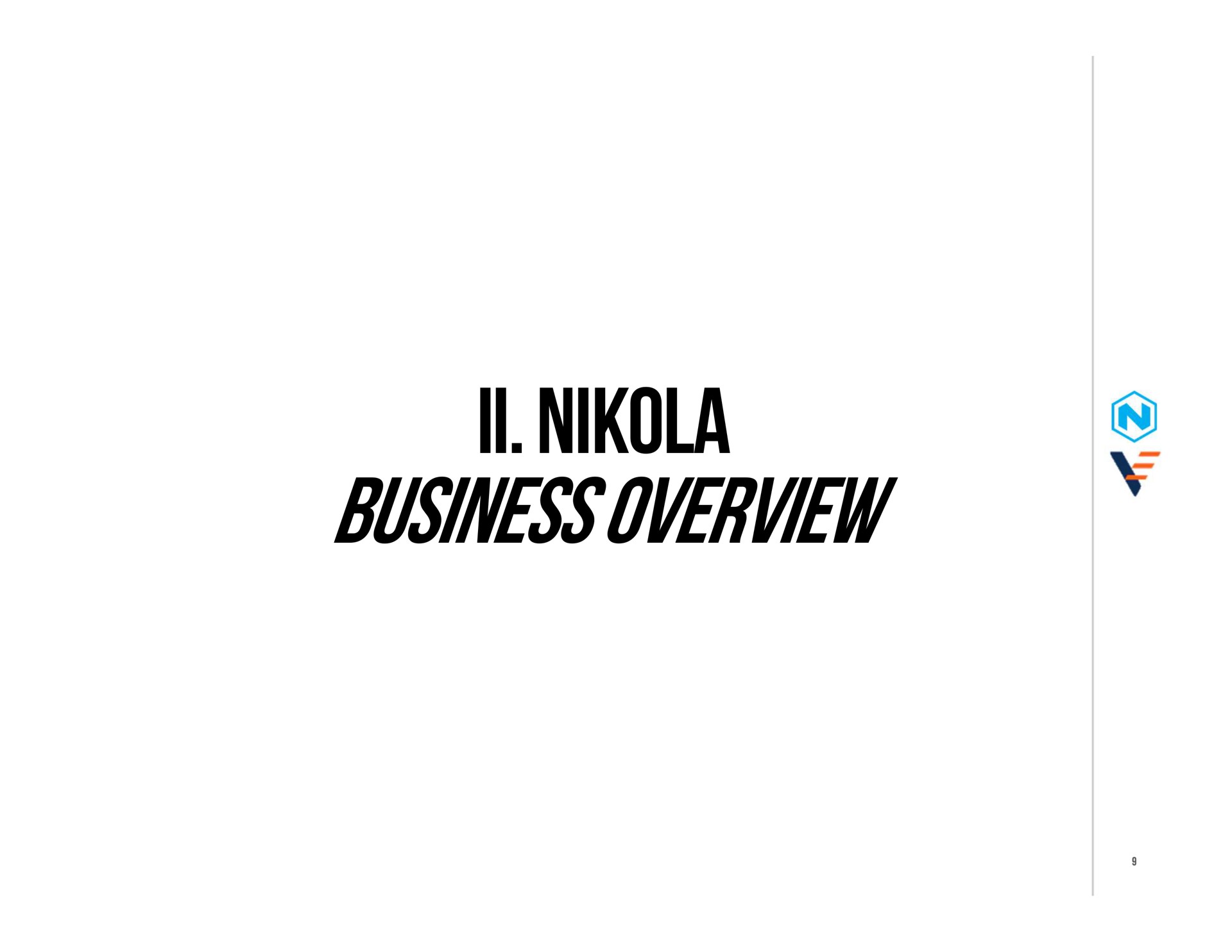 business overview | Nikola