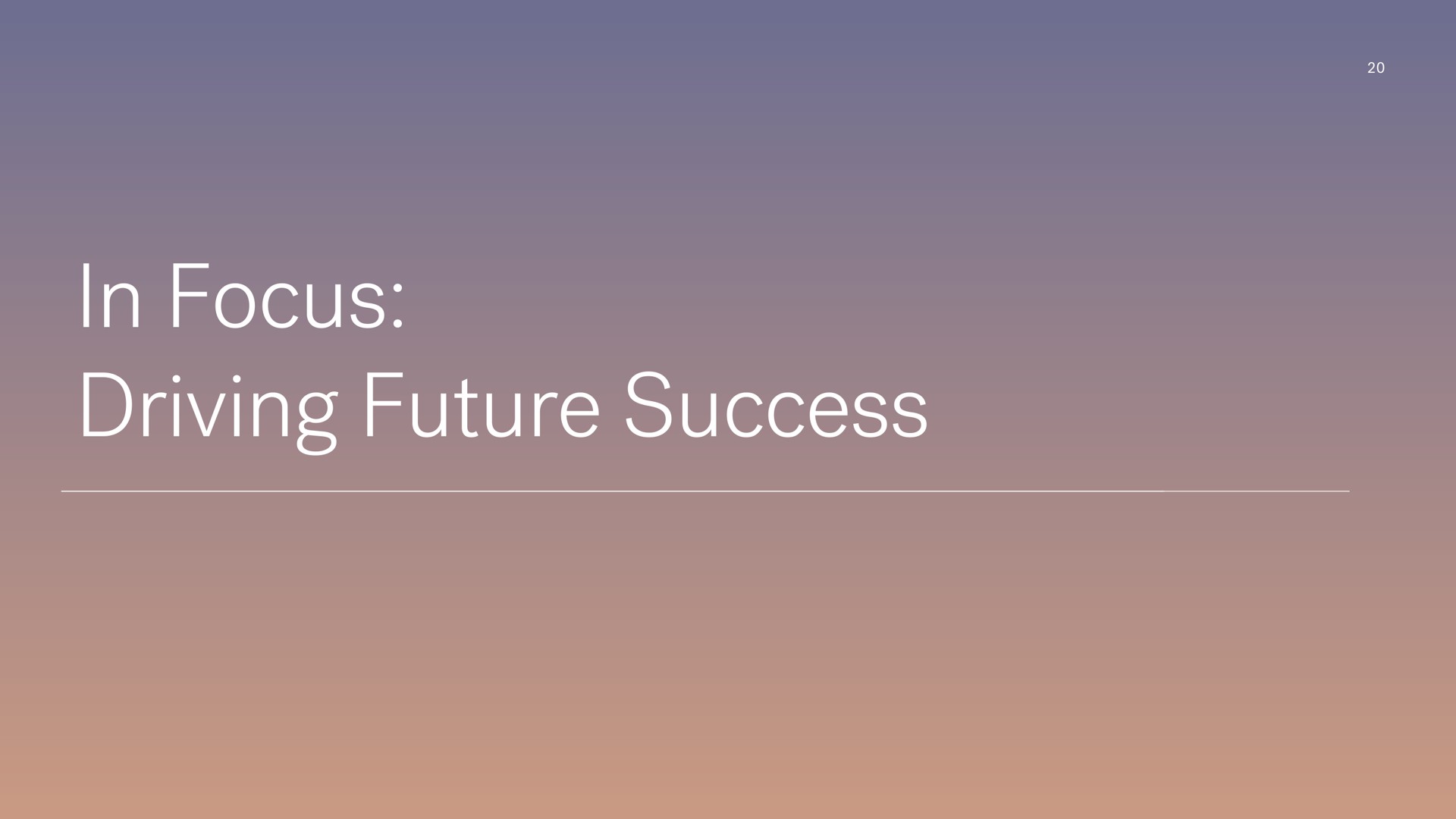in focus driving future success bee | SoftBank