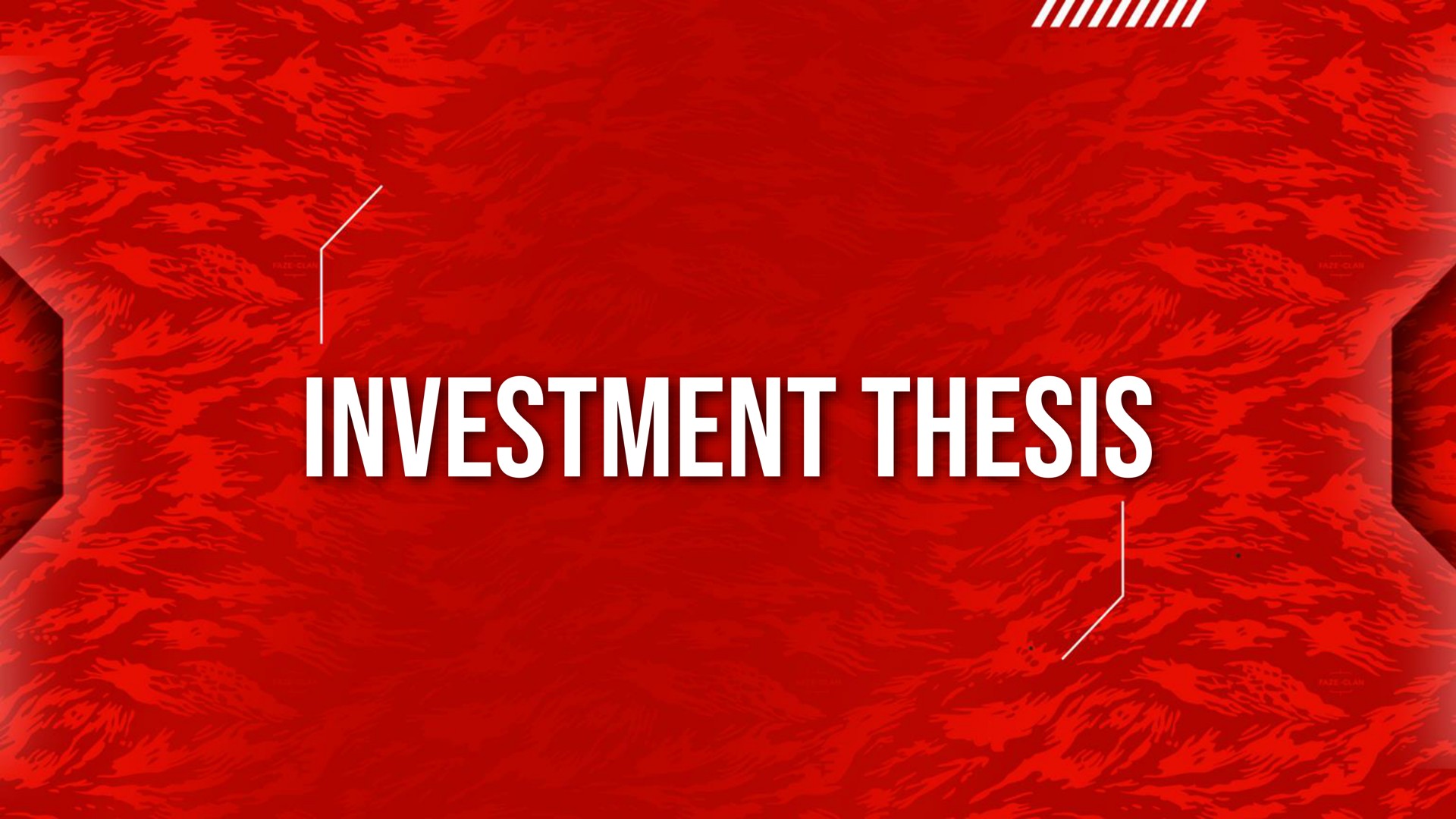 investment thesis nss | FaZe