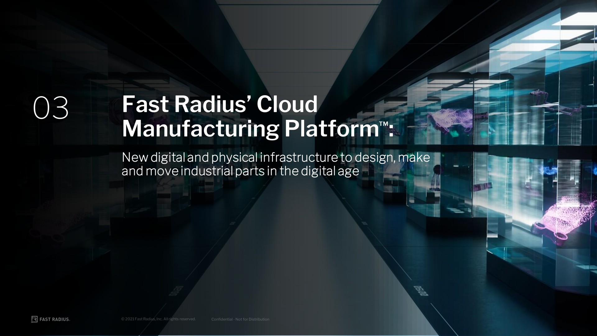 fast radius cloud manufacturing platform new digital and physical infrastructure to design make and move industrial parts in the digital age | Fast Radius
