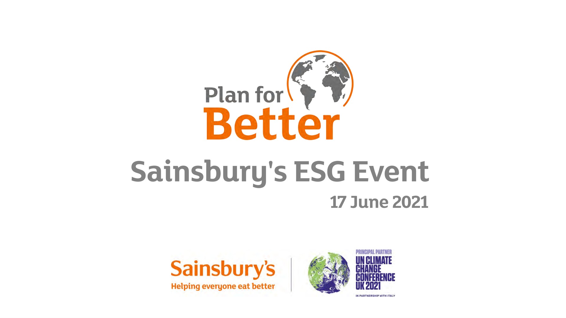 event plan or better | Sainsbury's