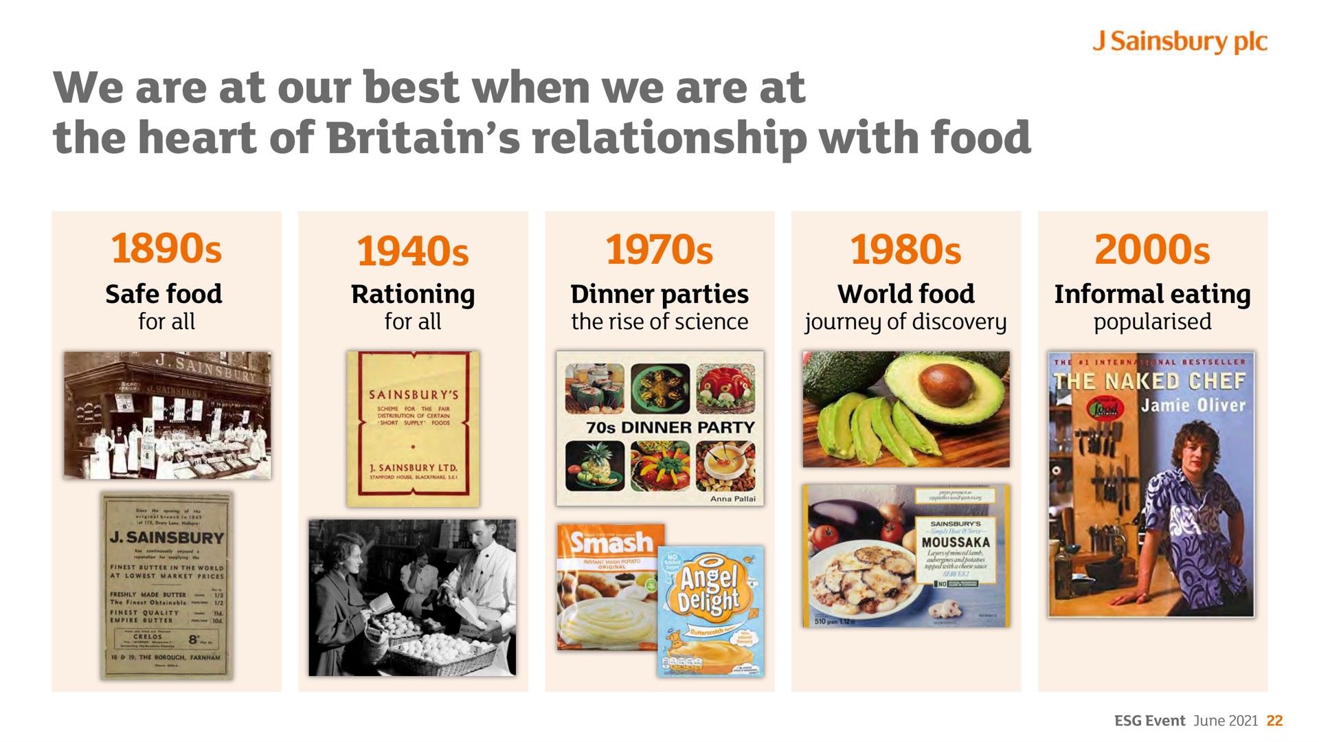 we are at our best when we are at the heart of relationship with food | Sainsbury's