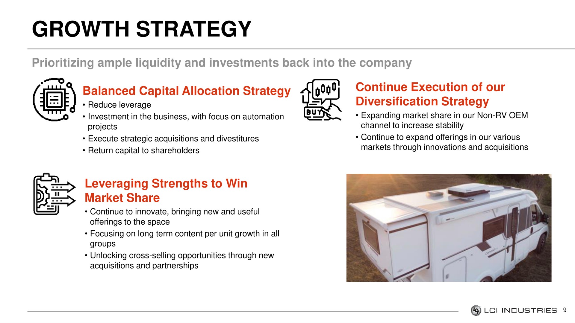 growth strategy | LCI Industries