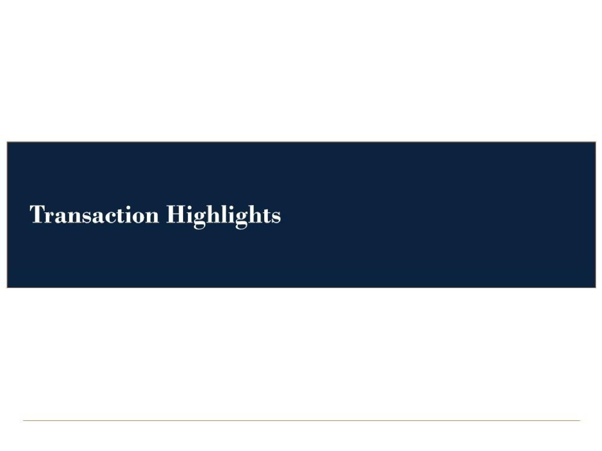 transaction highlights | Metals Acquisition Corp