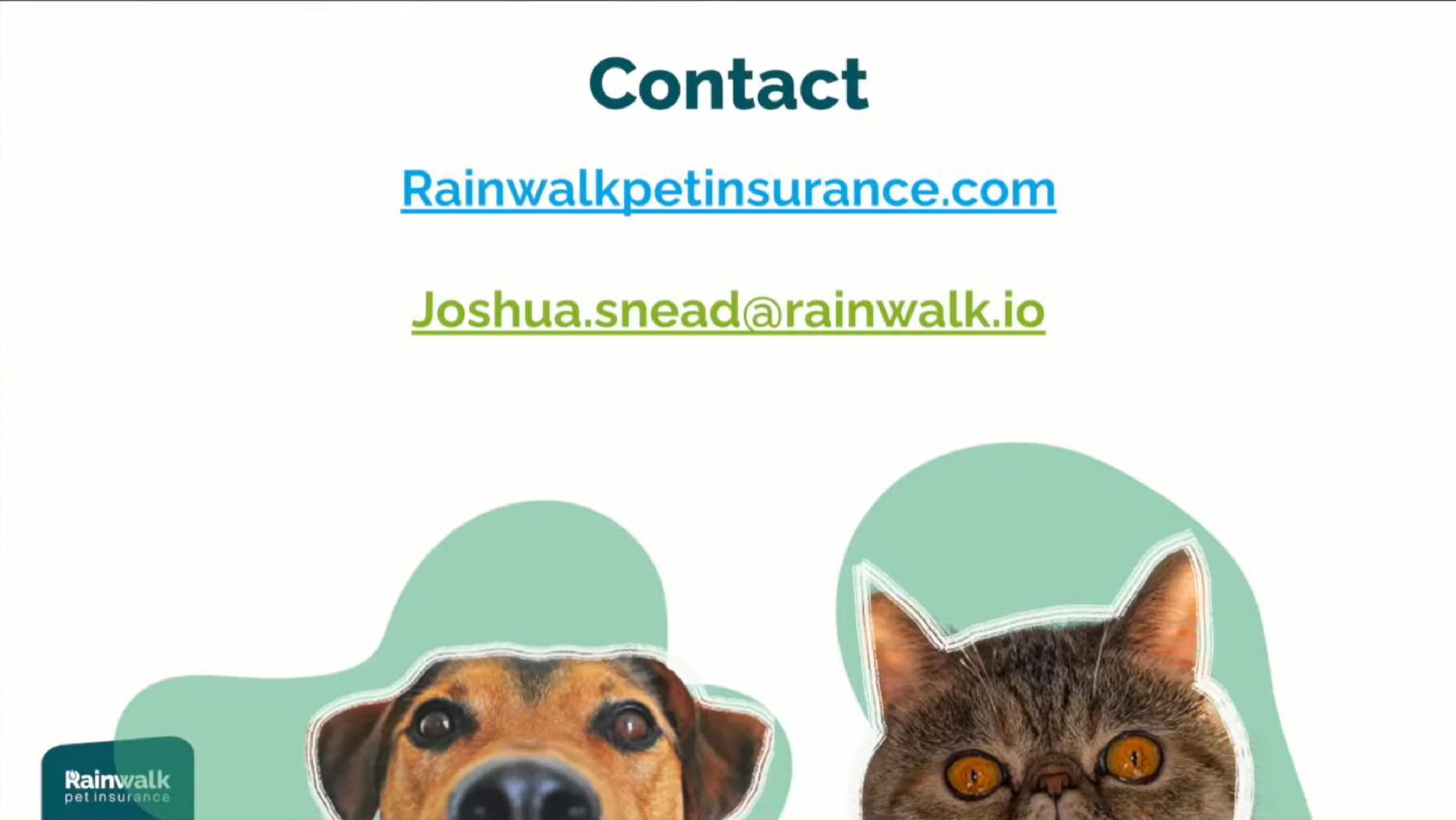 contact snead | Rainwalk
