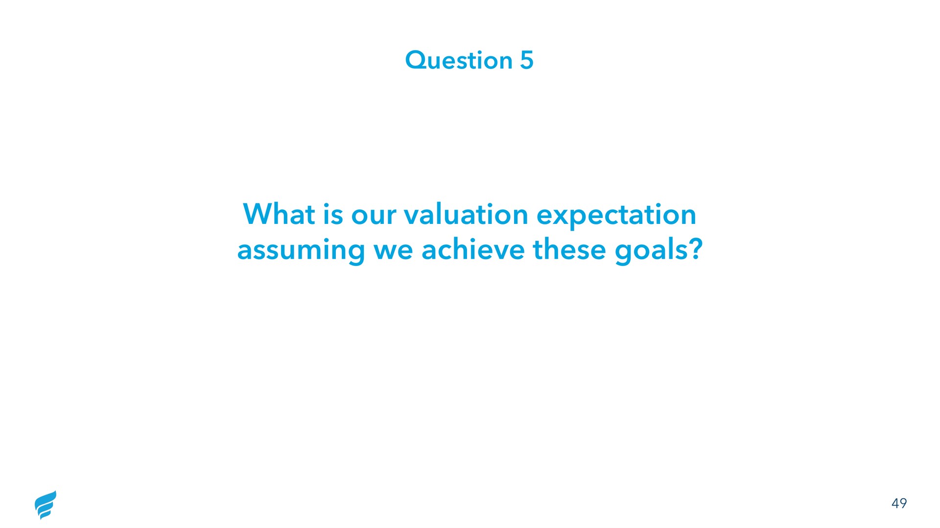 question what is our valuation expectation assuming we achieve these goals | NewFortress Energy