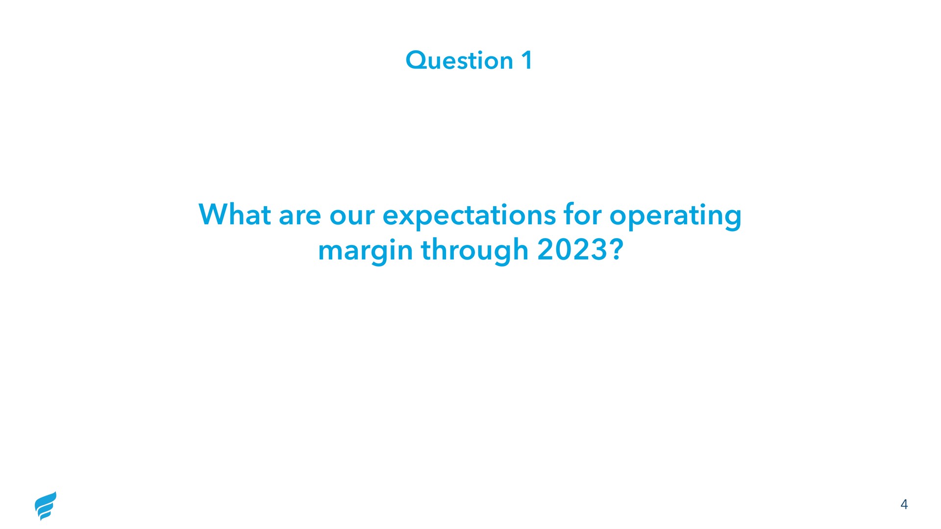 question what are our expectations for operating margin through | NewFortress Energy