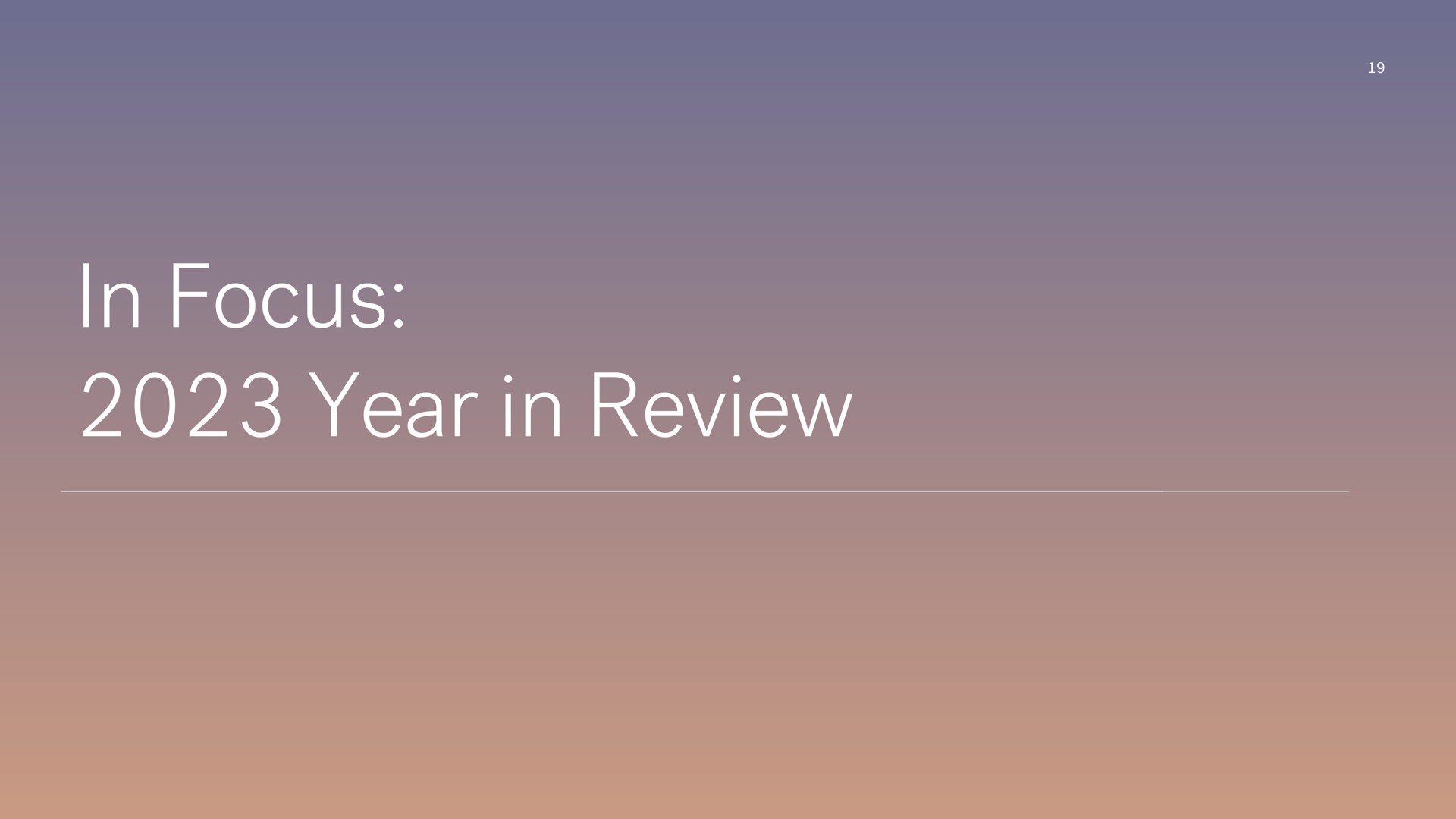 in focus year in review | SoftBank