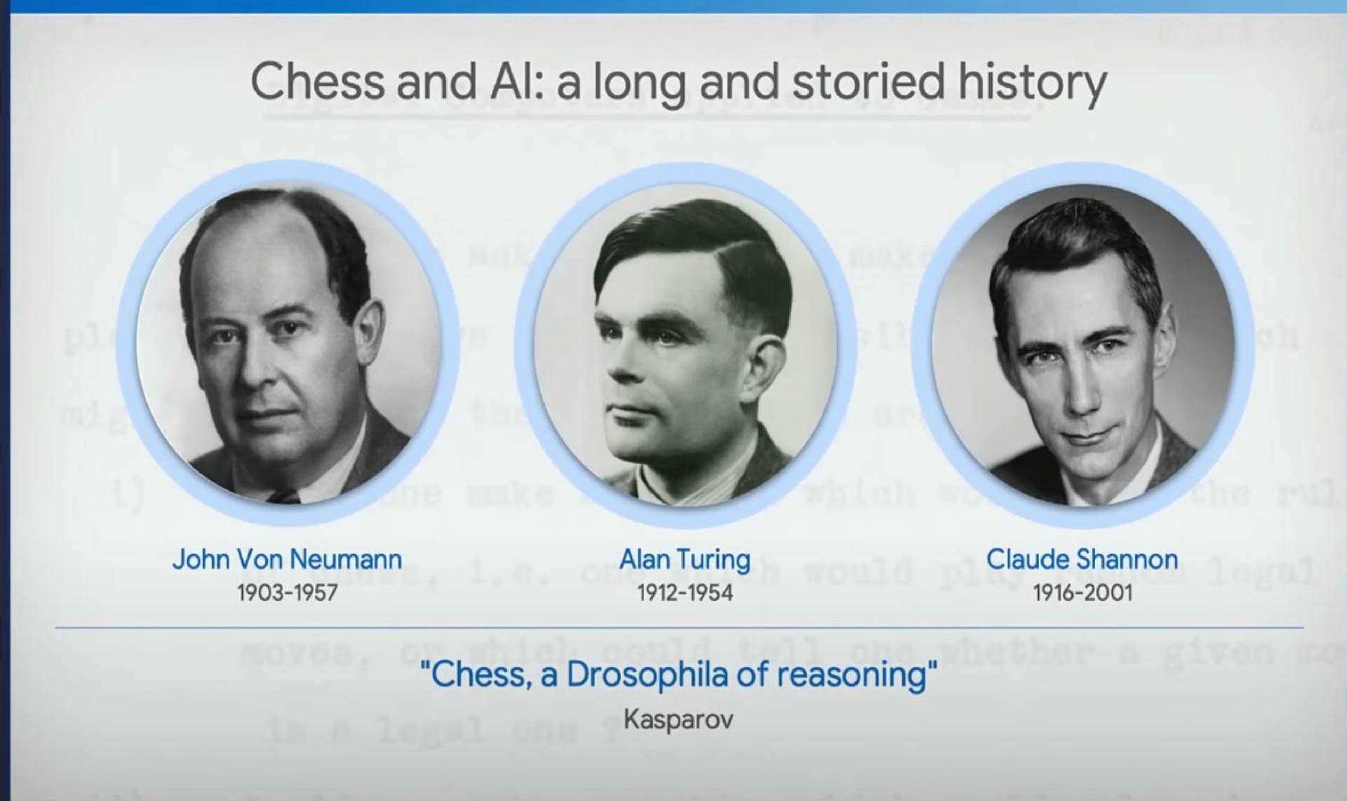 chess and a long and storied history | DeepMind