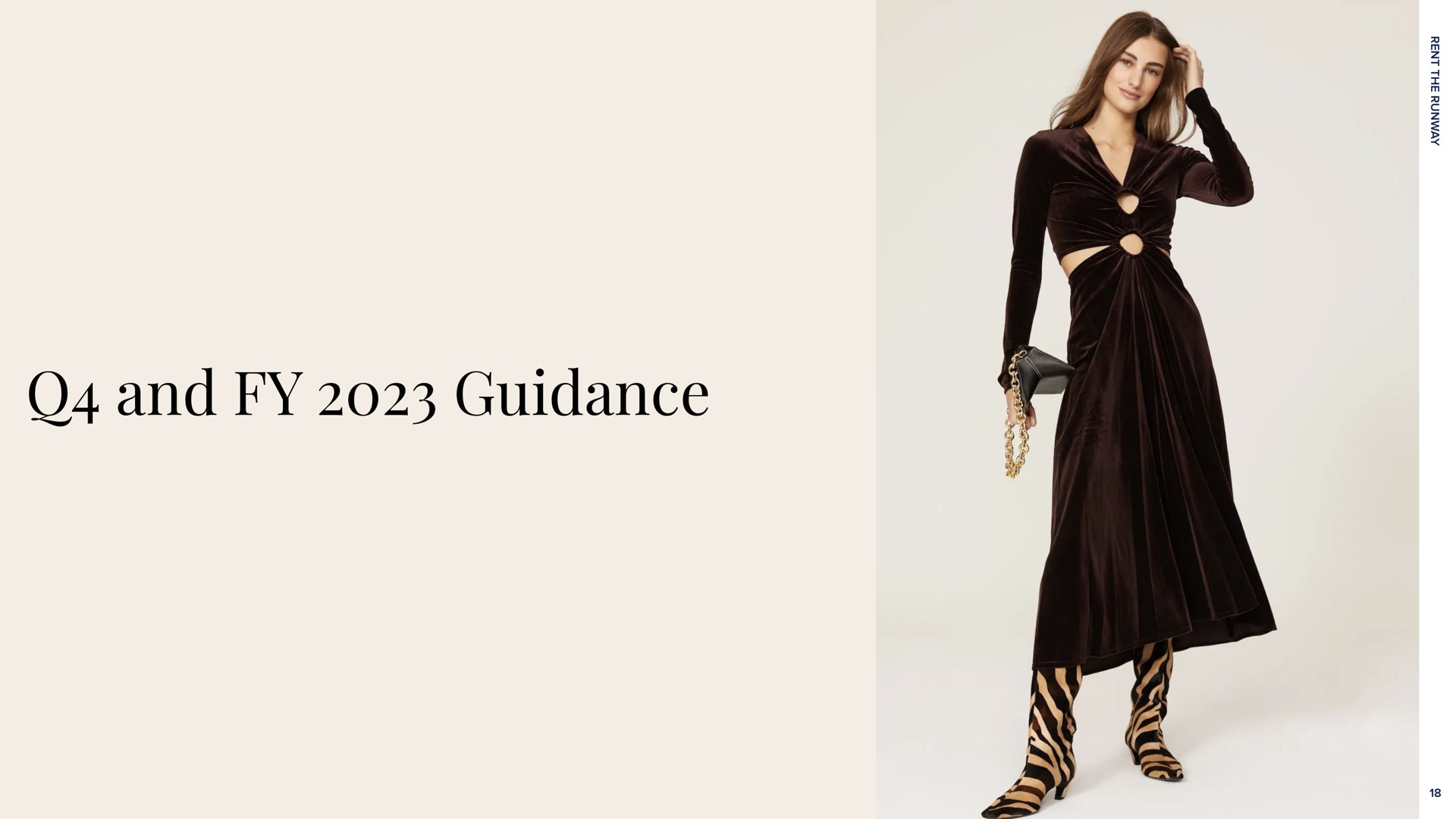 and guidance | Rent The Runway
