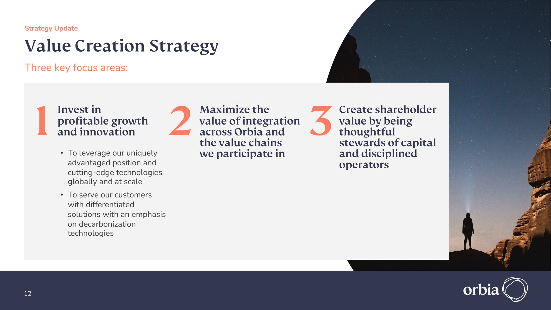 value creation strategy | Orbia