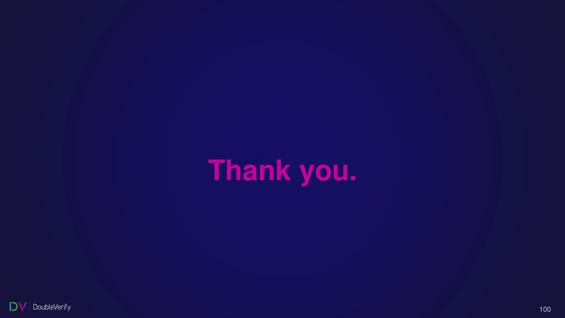 thank you | DoubleVerify